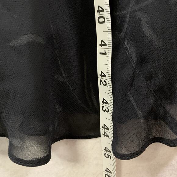 VTG American‎ Angel Womens Floral Maxi Dress Sz M Fairy Grunge Y2K Dark Romantic - Picture 9 of 13